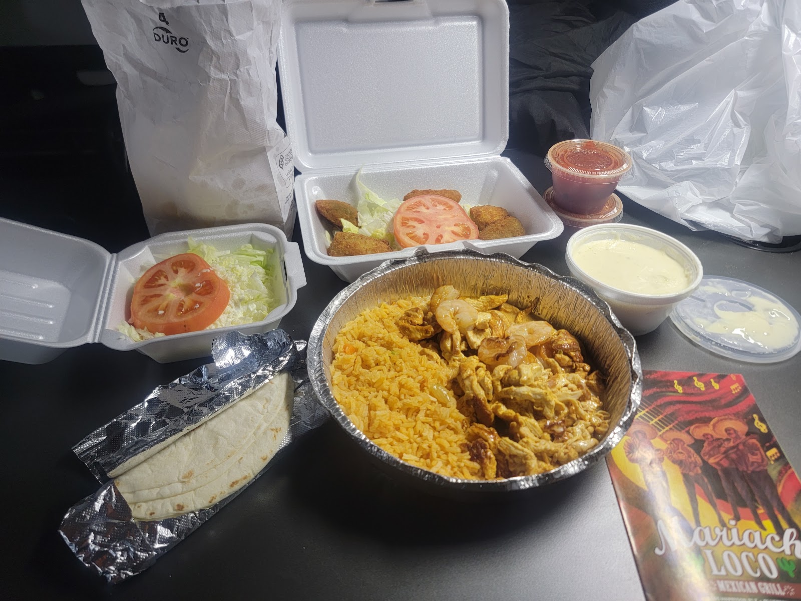Mariachi Loco food